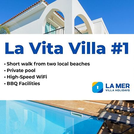 La Vita Villa #1 Protaras Ngoại thất bức ảnh